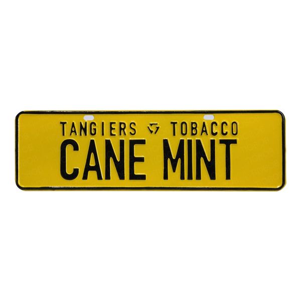 Placa-Tangiers-Club-Cane-Mint-Amarelo