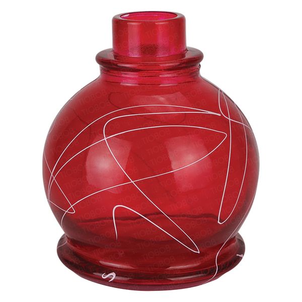 Base-Art-Glass-Ball-Branco-Vermelho