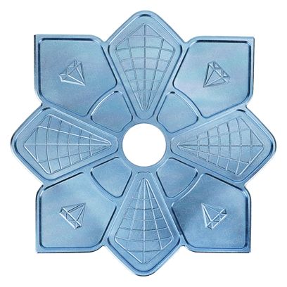 Prato-Diamond-Hookah-Azul