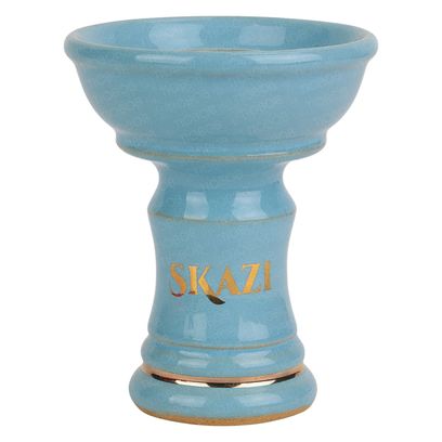 Queimador-Love-Hookah-Skazi-Gold-Azul-Claro