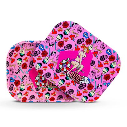 Bandeja-com-Tampa-Magnetica-Bros-Pequena-Pink-28479