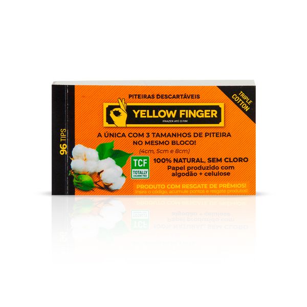 Piteira-de-Papel-Yellow-Finger-Triple-Cotton-1-Unidade-28311