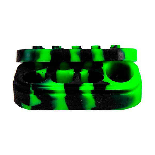 Slick-de-Silicone-NS-Retangular-Grande-Lego-7-Divisorias-Preto-e-Verde-Tiobob-28206-2