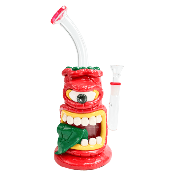 Bong-de-Vidro-Abduzido-Gold-Line-Medio-Monster-Eye-Vermelho-29410