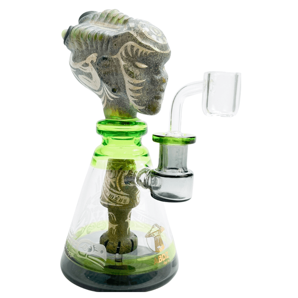 Bong-de-Vidro-Abduzido-Gold-Line-Pequeno-Maori-Kane-Green-31235-1