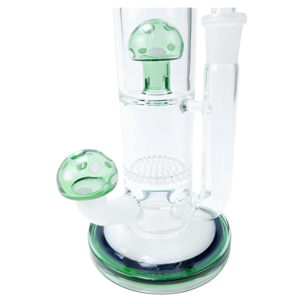 Bong-de-Vidro-Abduzido-Gold-Line-Grande-Mushroom-Green-29392-2