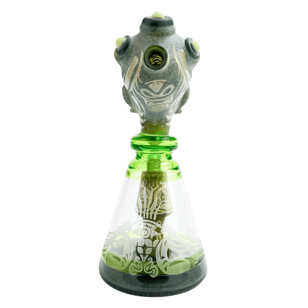 Bong-de-Vidro-Abduzido-Gold-Line-Pequeno-Maori-Kane-Green-31235-2