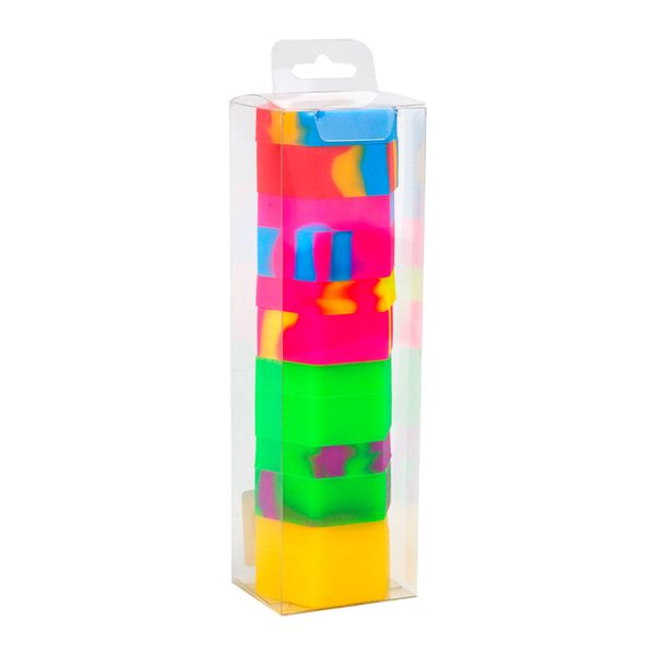 Slick-de-Silicone-Sadhu-Hexagonal-Extra-Grande-26ml-Rosa-com-Azul-Claro-29814-2