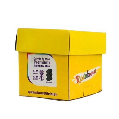 coco Carvão de Coco Rainbow Hexagonal Slim - tiobob-mobile