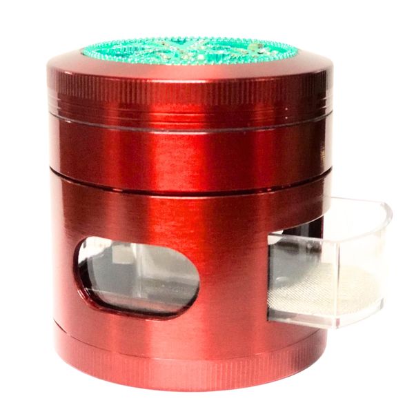 Desfiador-de-Metal-DK-3-Fases-com-Gaveta-Folhas-Vermelho-30444-3