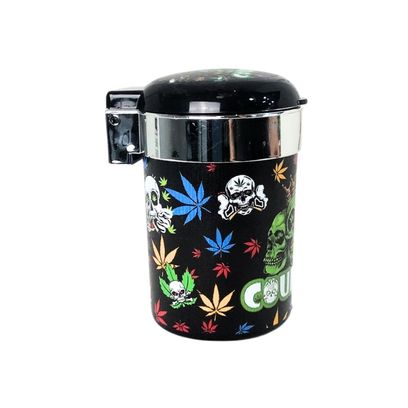 Cinzeiro-com-Led-Clover-3-Skulls-Black-32605