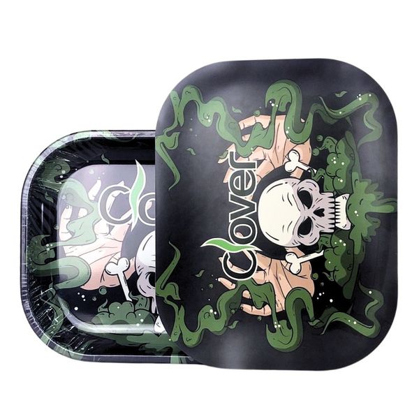Bandeja-Clover-de-Metal-18x14-Skull-Smoke-32581-1