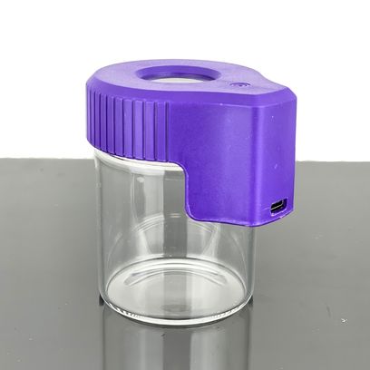 Pote-Hermetico-Abduzido-com-Lupa-e-Led-90ml-Roxo-33008