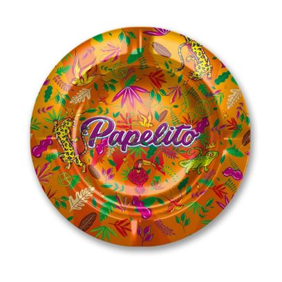 Cinzeiro-de-Metal-Papelito-Fauna-Flora-Laranja-33759