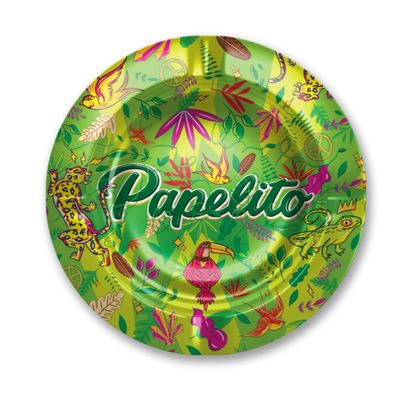 Cinzeiro-de-Metal-Papelito-Fauna-Flora-Verde-33760