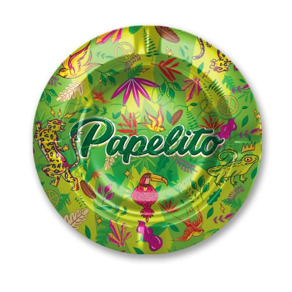 Cinzeiro-de-Metal-Papelito-Fauna-Flora-Verde-33760