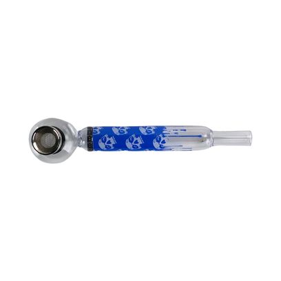 Pipe-de-Vidro-DK-Flat-Print-Skull-Azul-33597