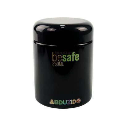 Pote-de-Vidro-UV-Abduzido-BeSafe-250ml-Preto-34091