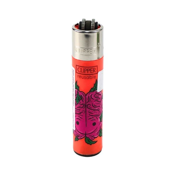 Isqueiro-Clipper-Classic-Strange-Weed-Laranja-33930