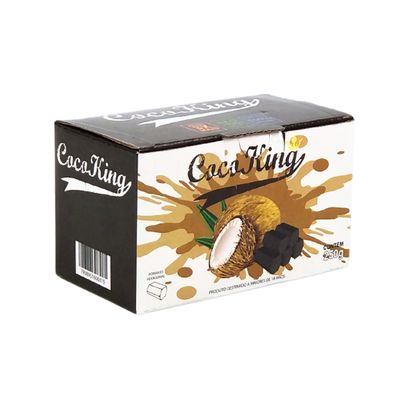 Carvao para Narguile Cocoking Hexagonal - tiobob-mobile