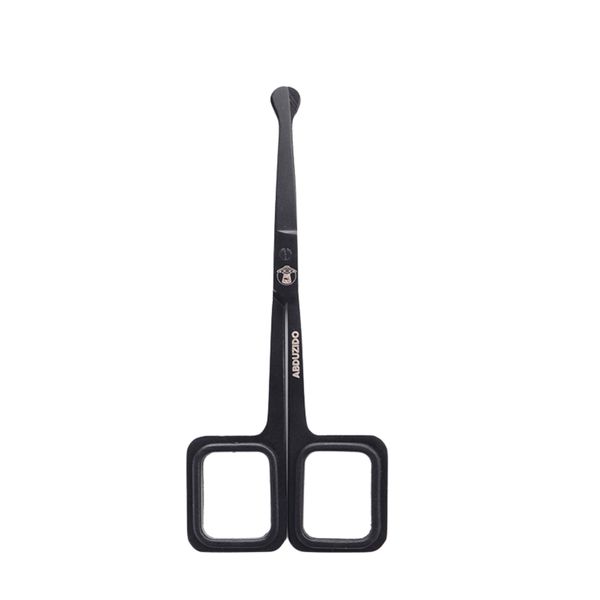 Tesoura-Abduzido-Confort-Round-Black-Matte-34031